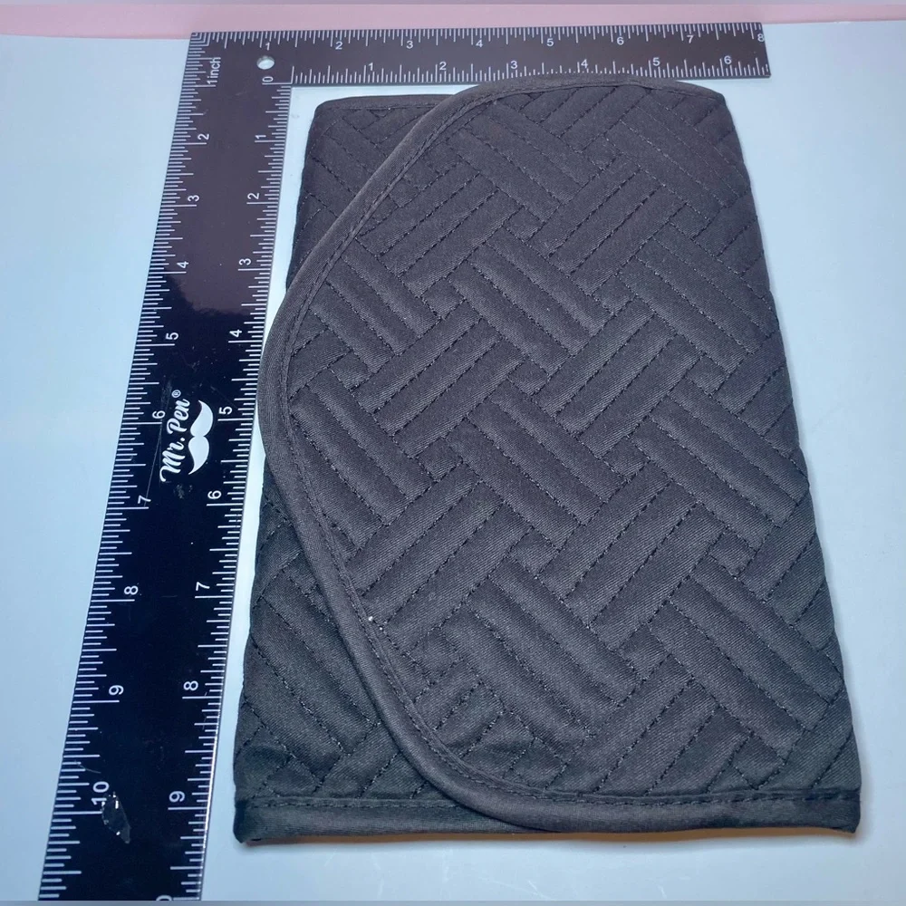 Elegant Quilted Electronics Sleeve + Satin Jewelry Organizer Travel‎ Set
